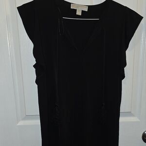 Elegant Black MK Medium Dress